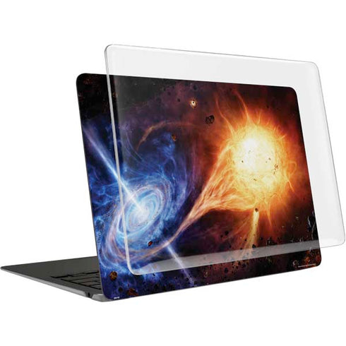 StockTrek Binary System Orbiting near a Black Hole MacBook Air 15in (2023-2025) Case plus Skin